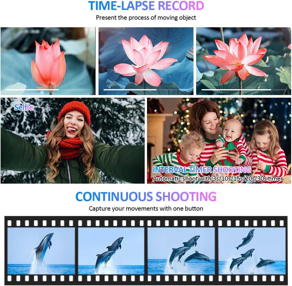 Review Product 4K Video Camera Camcorder with Microphone Ultra HD 30MP YouTube Vlogging Camera 3.0 Inch Touch Screen 16X Digital Zoom Camera Recorder with Handheld Stabilizer and Remote Control