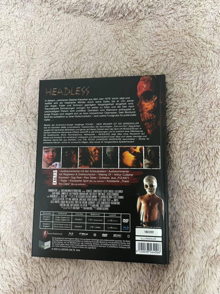 【世界222個限定】HEADLESS Blu-ray＆DVD メディアブック 世界222個限定】HEADLESS Blu-ray＆DVD メディアブック - メルカリ