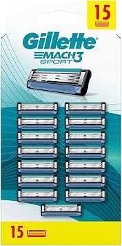 Gillette Mach3 Start Yedek Tıraş Bıçağı 15 Adet