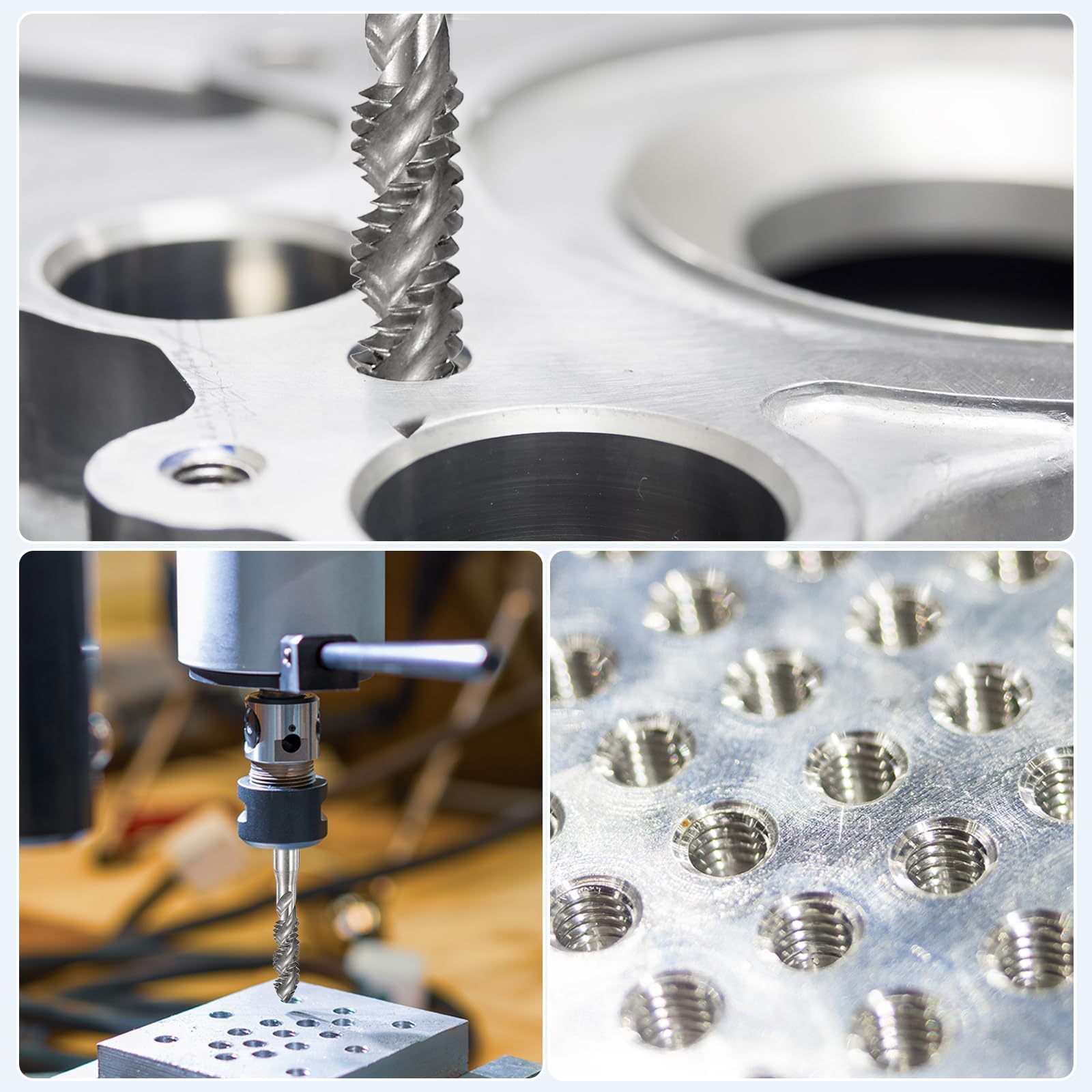 Matrice Per Filettatura M16 X 1.25 - Acciaio Legato, Per Metallo E Plastica - Foto 10