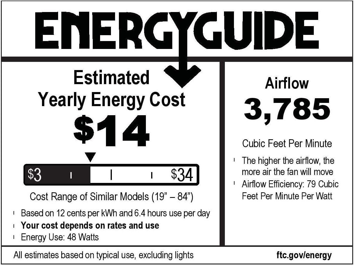 Hunter Fan 52 inch Contemporary Indoor Polished Nickel Ceiling Fan with Light Kit (Renewed)