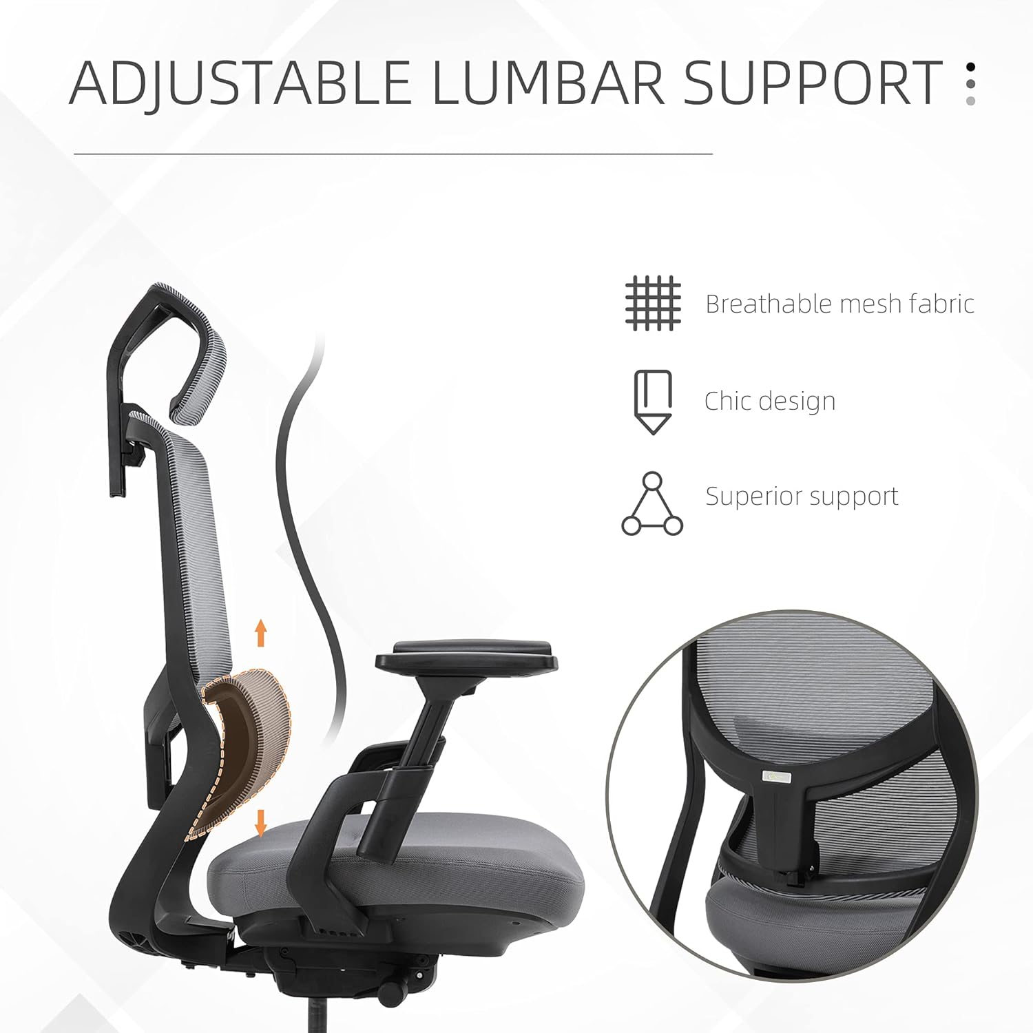 Adjustable lumbar support