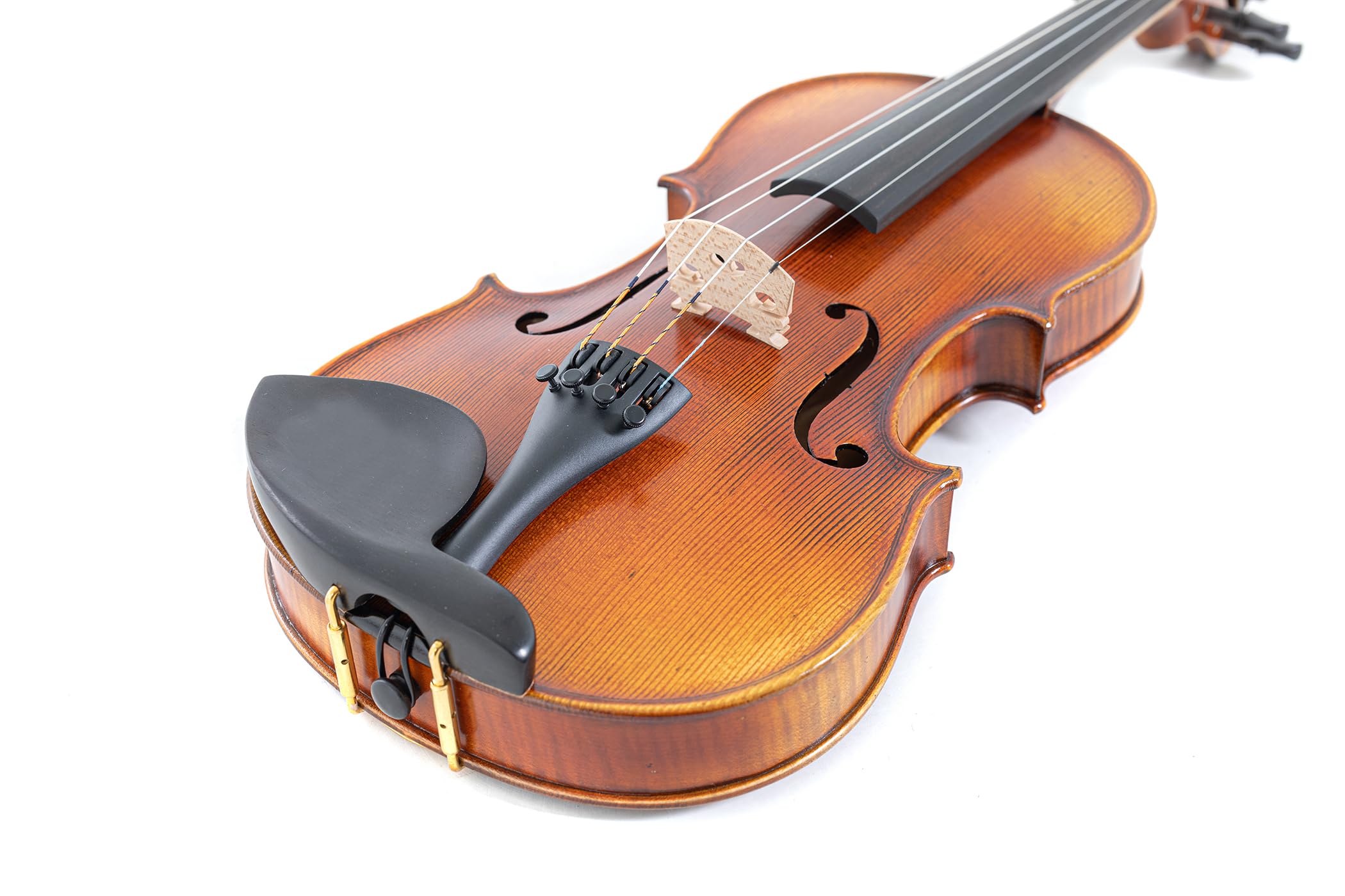 GEWA, set di violini serie Maestro 2 VL 4, 1/2 pronto per l'uso incl. custodia, arco Massaranduba e corde Larsen Aurora