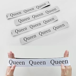 4 Pcs Bed Sheet Organizer Bands – Queen Sheet Bands for Organizing, Elastic Bedding Band Labels for Organizing Bed Sheets, Queen