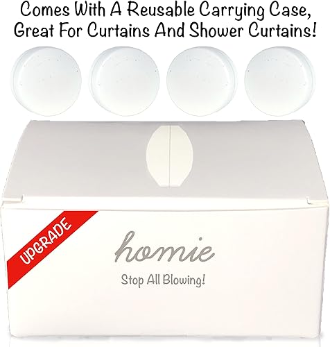 Miniatura 10 de Pesas magnéticas para cortina, paquete de 12 imanes impermeables + funda de transporte, gran decoración del hogar para baño, ducha, forro, banderas