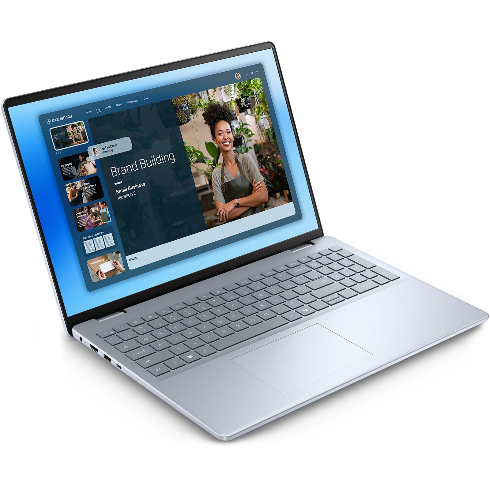 Dell Inspiron-16 Touchscreen Business Laptop - 16-inch FHD+ WVA