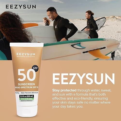 Miniatura 5 de Mineral SPF 50 Loción de protección solar  Infundido con aloe vera  Vegano y cumple con la Ley de Arrecife 104 Hawaii  Amplio espectro, no graso y