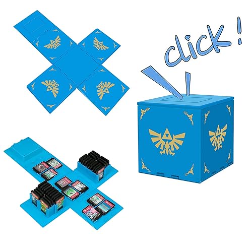 Miniatura 5 de doepeBAE Game Card Case Compatible with Nintendo Switch,Extra Large Capacity Switch Game Case,Upgraded 41 Slots Switch Game Card Storage Box,Press