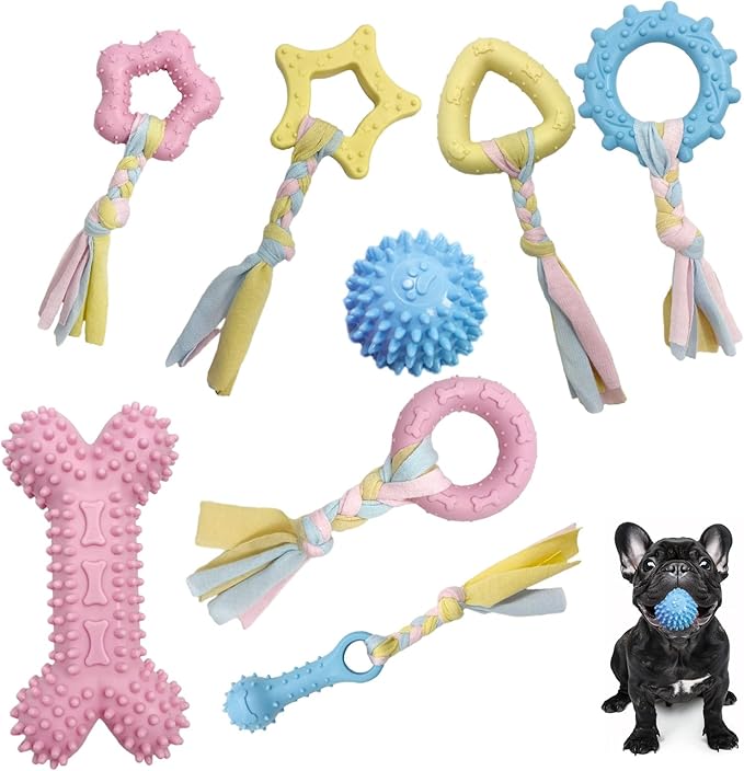 KZARYVEXIS Dog Chew Toy Set: Affordable Entertainment and Care