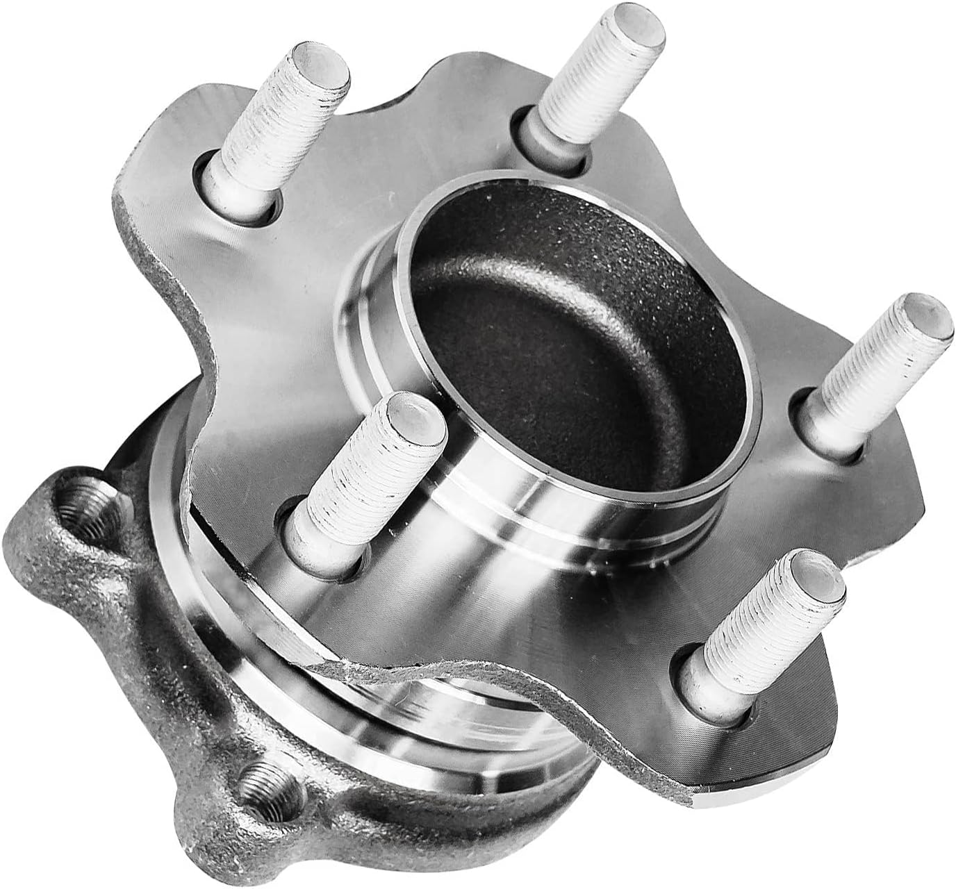 Detroit Axle - 4pc Rear Wheel Bearing Hubs Kit for 2007-2013 Nissan Altima 2009-2014 Maxima 2 Wheel Bearing Hubs Assembly 2 Stabilizer Sway Bar End Links 2010 2011 2012 Replacement