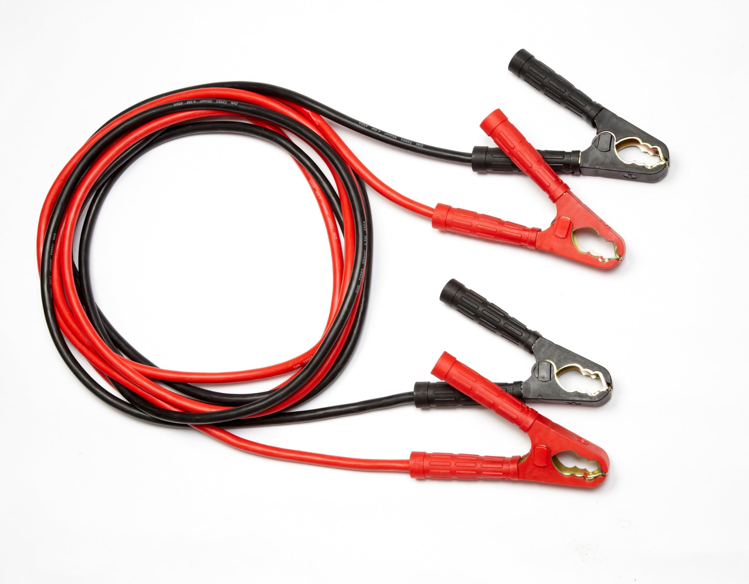 OSRAM Professional Starter Cable 900A, Cavi di avviamento per Motori a Benzina e Diesel, 12/24V, OSC350, Cavo di Collegamento per Motori ≤7,0L, Cavo di Rame Puro, 4,5m