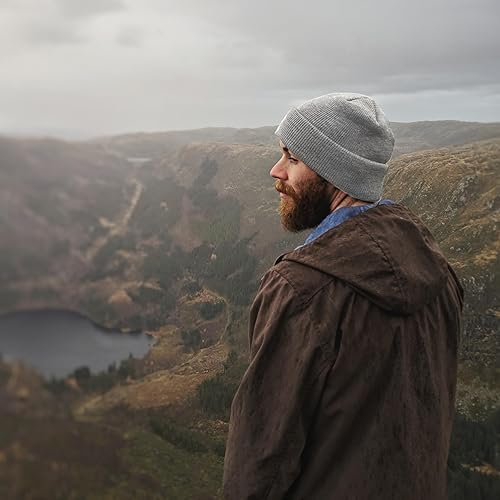 Miniatura 5 de ZOORON Paquete de 1 y 2 gorros para hombres y mujeres, gorros de punto para invierno, gorro de esquí suave, unisex