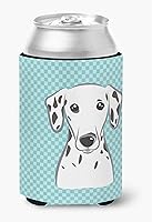 Vista 376 de Caroline's Treasures BB1293LITERK Tablero de ajedrez verde lima Weimaraner Botella de vino Hugger Funda Enfriadora Abrazador Lavable a Máquina