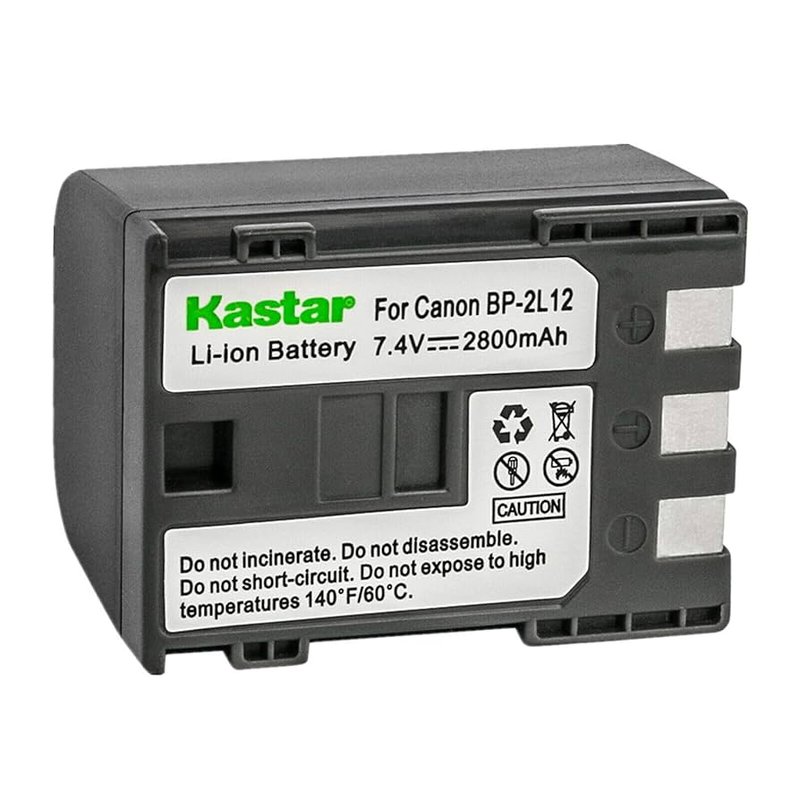 Canon BP-2L24H バッテリーパック Amazon.com : Kastar Battery for Canon BP-2L12 BP-2L13 BP