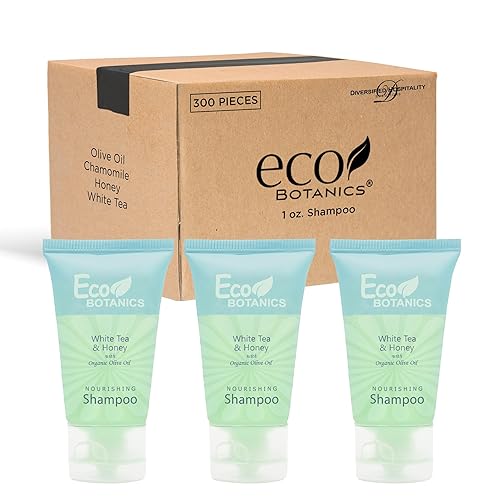 Eco Botanics Travel-Size Hotel Shampoo 1 oz (caja de 300)