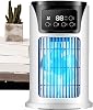 Portable Air Conditioner - Mobile AC Unit, Compact Air Cooler | USB Rechargeable Personal Air Conditioner Small Desk Quiet Cooling Fan Air Cooler for Home, Bedroom, Office, Indoor Camping 240x145mm