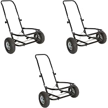 Miller Muck Cart Utility Wagon, 70-Qt Tub Compatible, 350-Lb, Black, 3-Pack
