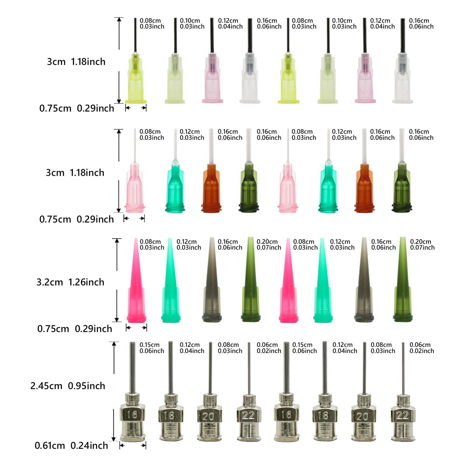 Applicatore Di Precisione Faconi Con 30 Punte - Per Colla E Pittura - Foto 3