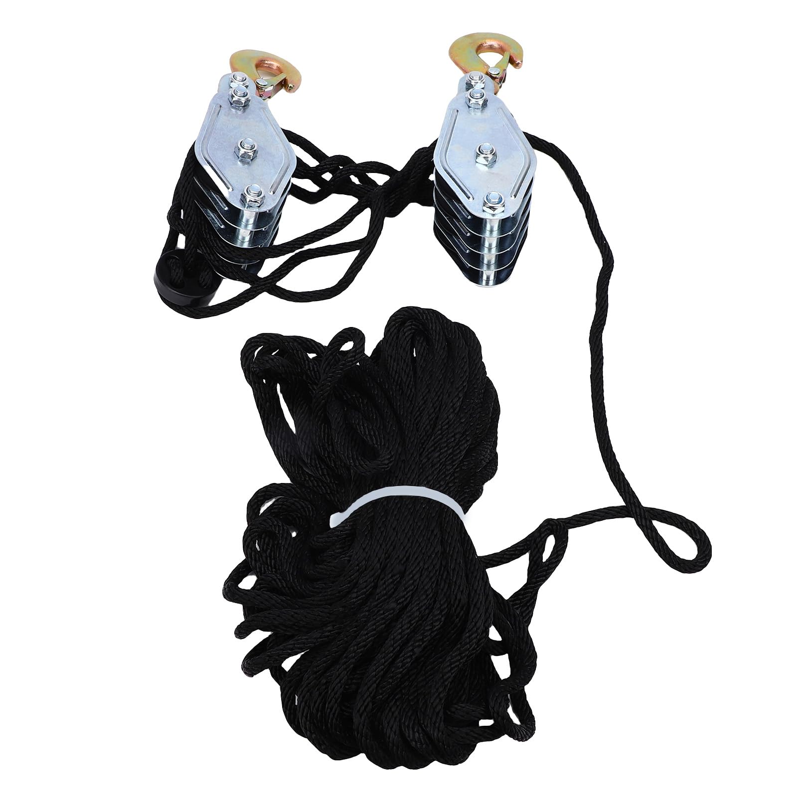 YWBL-WH Wciągarka Linowa z Blokiem, Konstrukcja 4-kołowa