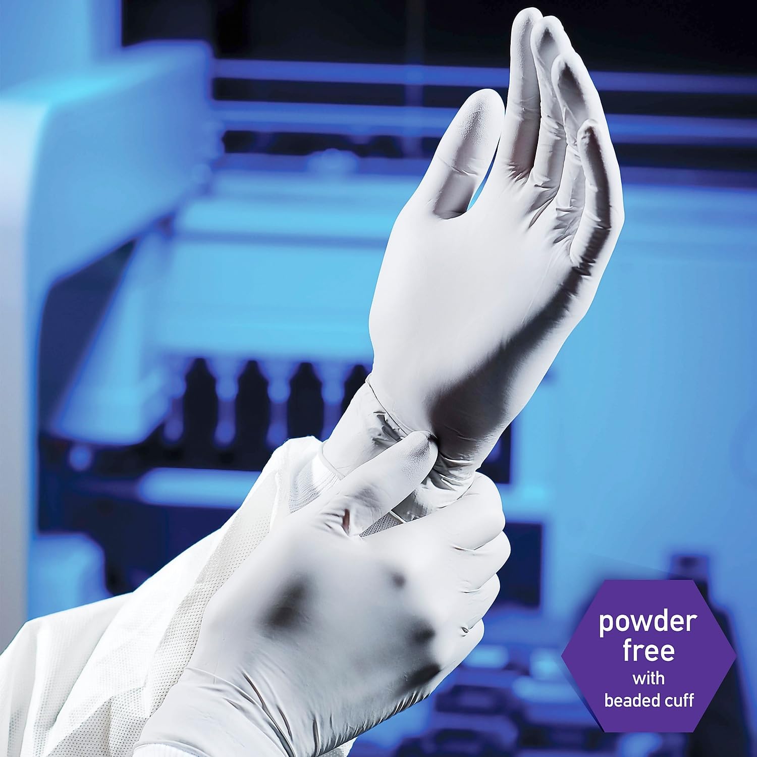 Kimberly Clark Safety 50707 Sterling Nitrile Exam Gloves, Medium (Pack of 200)
