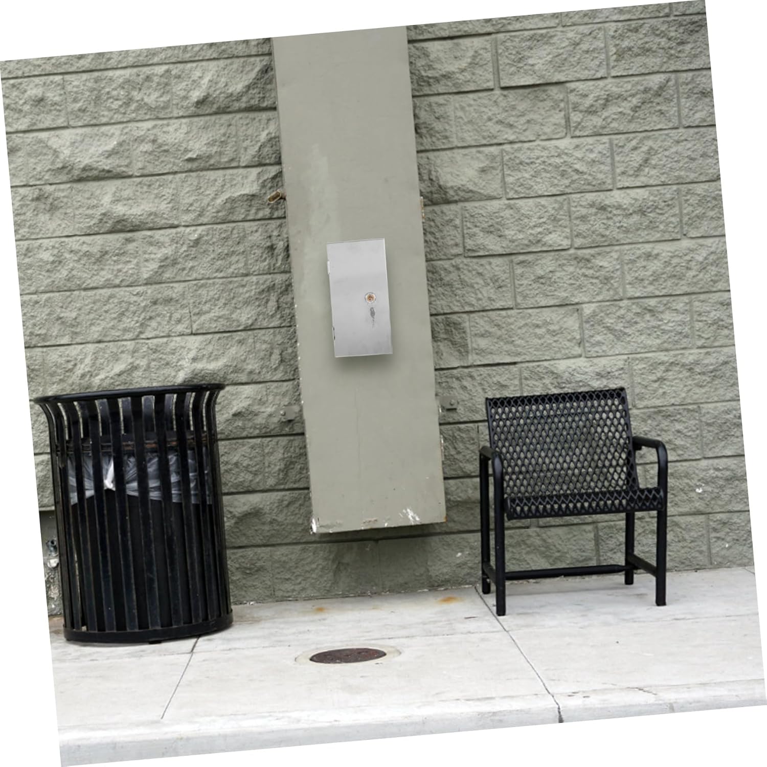 POPETPOP Wall Mounted Electrical Box with Lock Outdoor Weatherproof Double Socket Cover for Electric Car Charging Protector for Outdoor Use