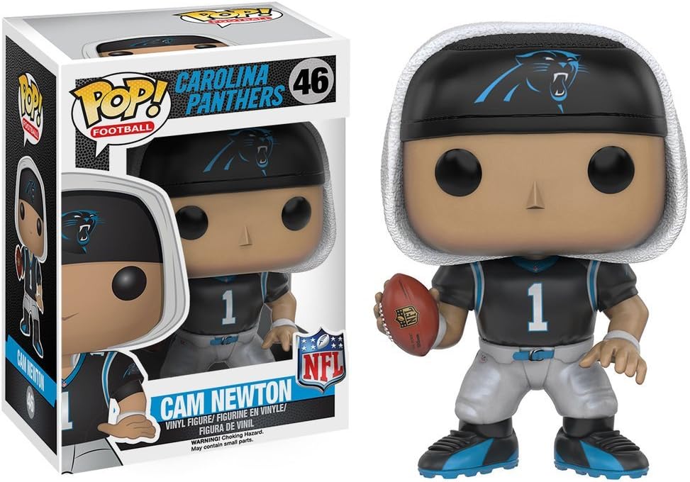 NFL 3 10217 "POP! Vinyl Cam Newton Panthers" Figure
