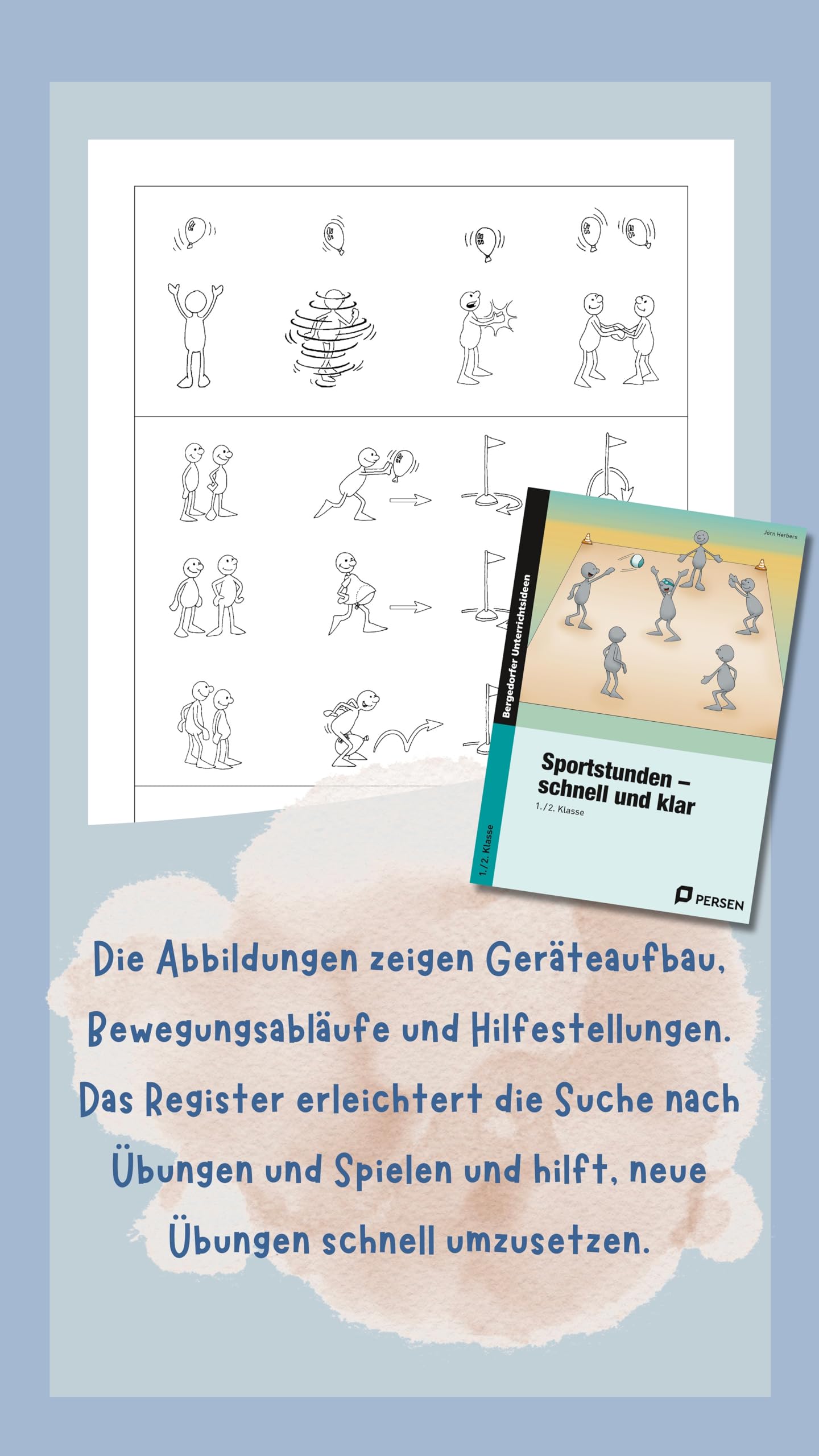 Sportstunden - schnell und klar: 1./2. Klasse: 1. und 2. Klasse