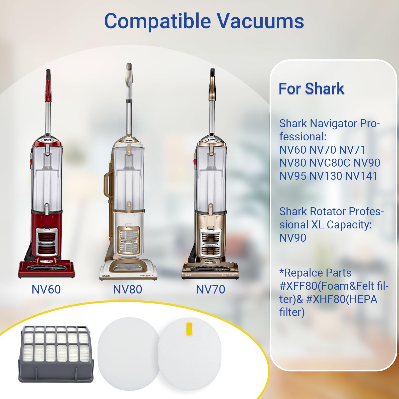 Shark Rotator Professional Filtersnull