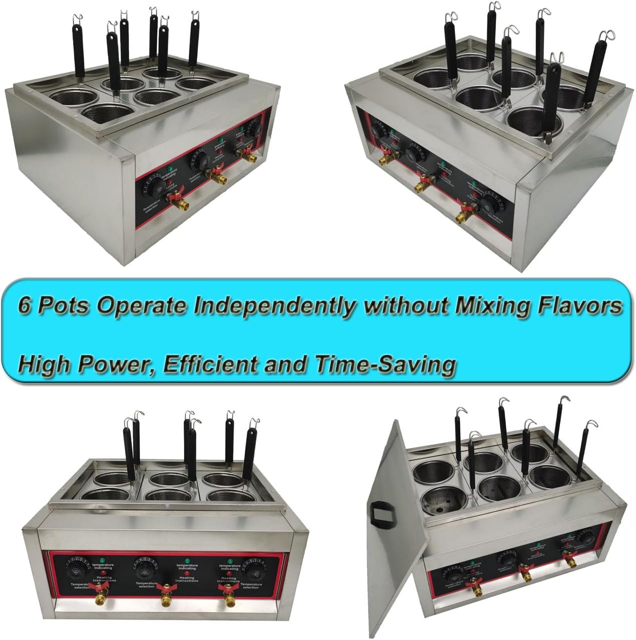 Electrical wiring diagram for the pasta cooker