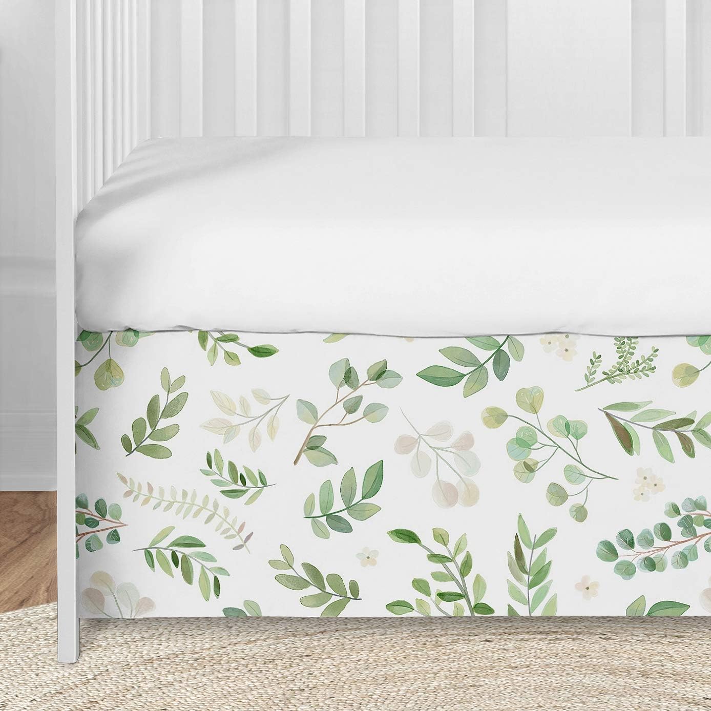 leaf crib bedding