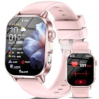 2026 Nuovo Smartwatch Donna con ECG/Pressione Sanguigna/Sonno/Acido Urico/Temperatura/HRV/Cardiofrequenzimetro/BMI/Emozioni/Fatica