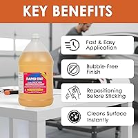 Vista 3 de Líquido de Aplicación para Envolturas de Vinilo, Calcomanías y Pegatinas – 128 oz (1 Galón)