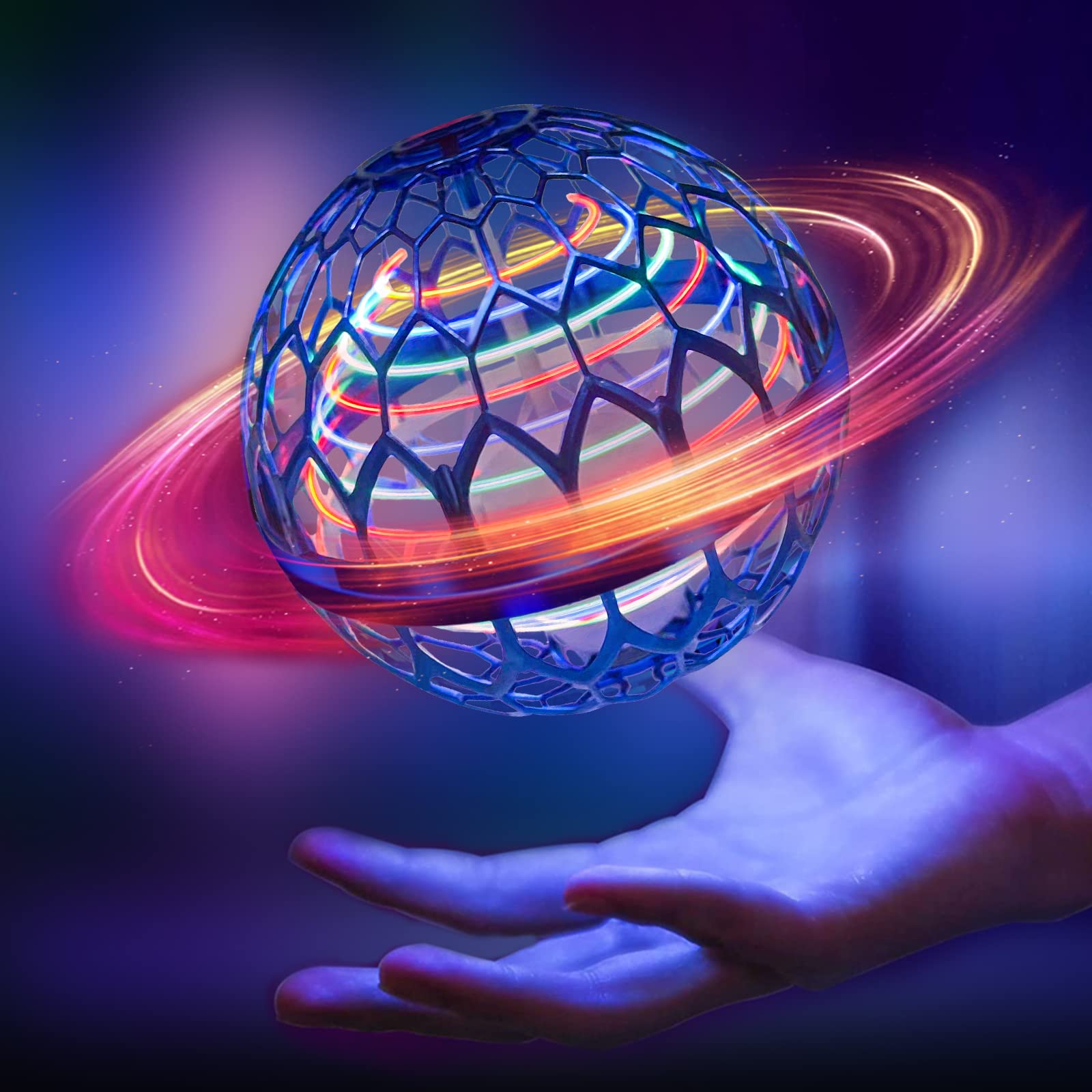 Buy Flying Orb Ball Toys, Fly Hover Ball 2021 Upgraded, Rechargeable