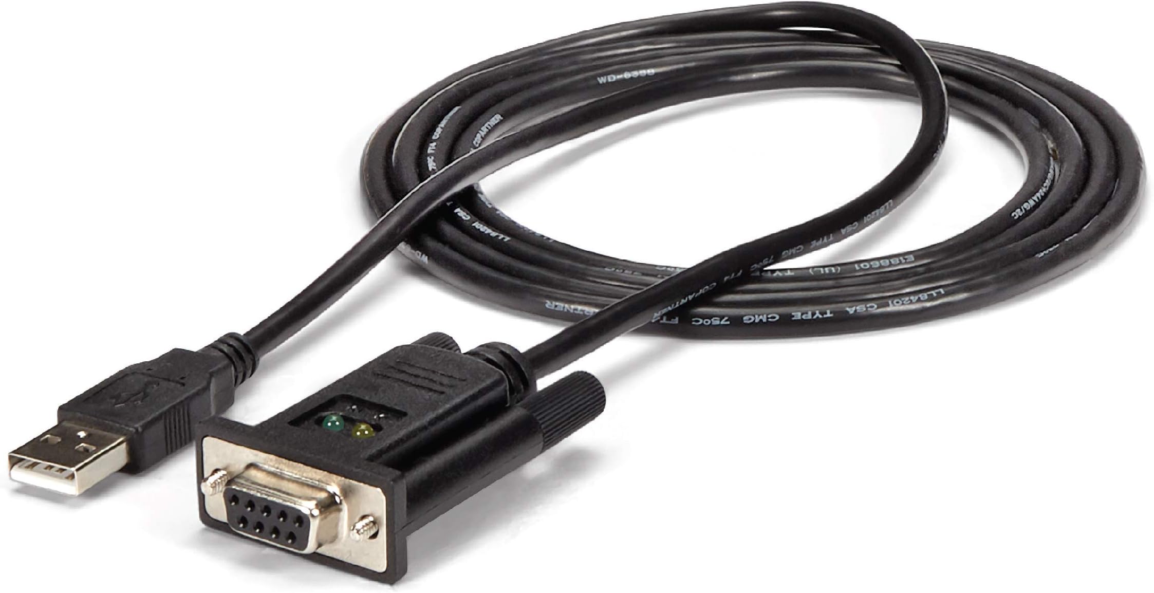 Tripp Lite 5ft USB to Serial Adapter Cable (USBA to DB9 M