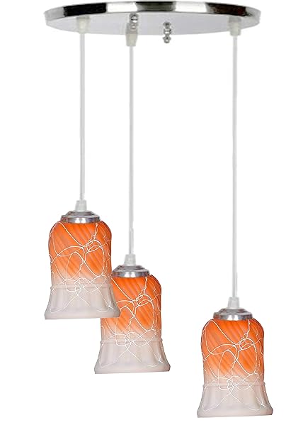 Nogaiya Glass Ceiling Lamp (Multicolor)
