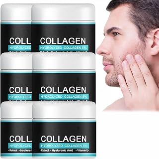 Facial Moisturizer with Retinol for Men, Face Moisturizer with Retinol for Men, Anti-Aging and Wrinkle Cream, Skin Firming Face Cream (6pcs)