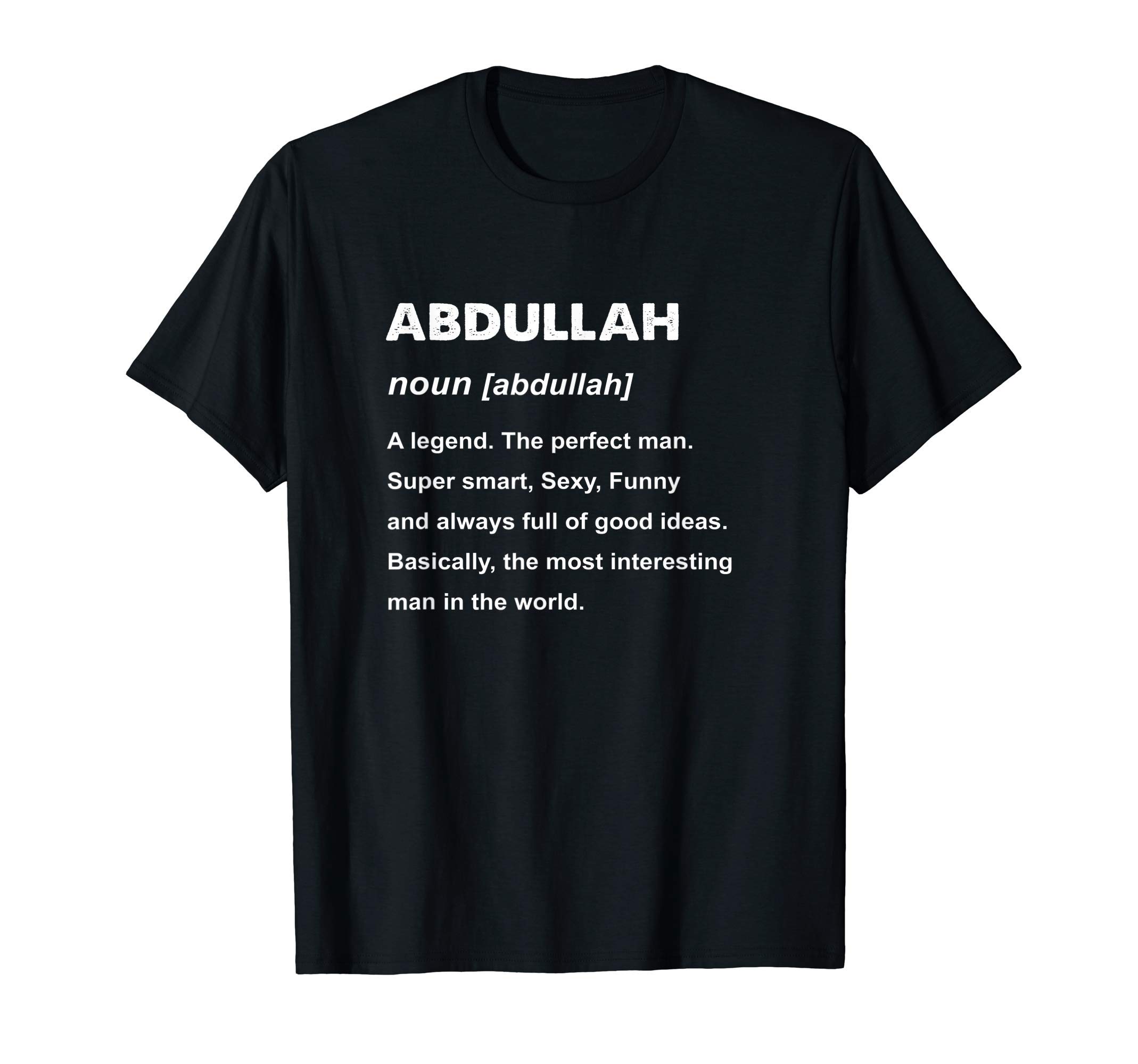 Abdullah Name T-Shirt