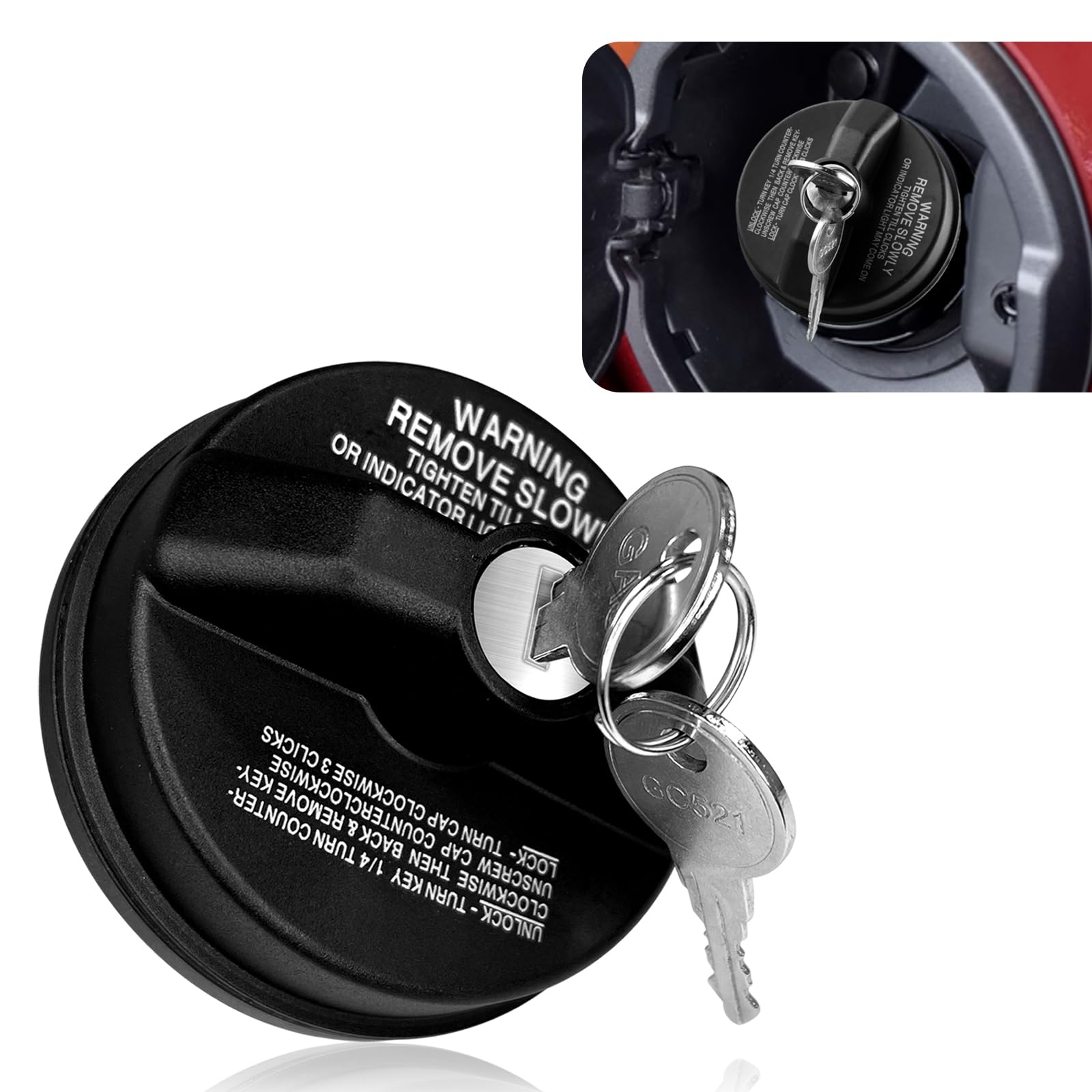 Eponcia Locking Gas Cap lock - caps | Mubboo
