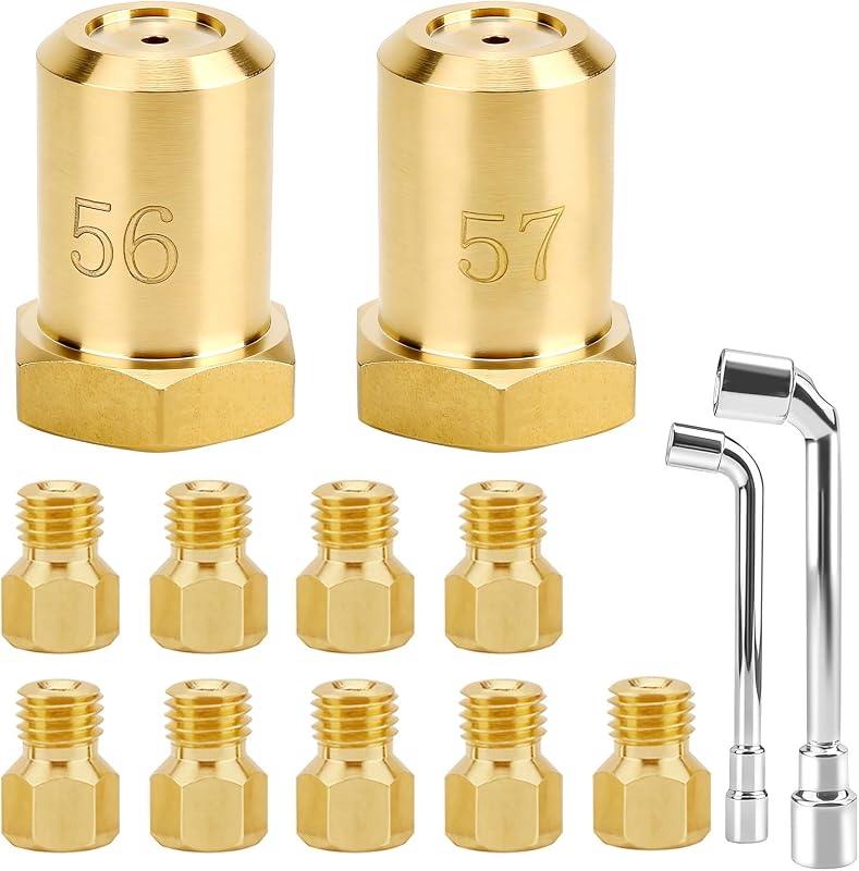 GRLP5 Kit de conversión de gas natural a propano LPG compatible con Frigidaire | Compatible con estufas de gas Electrolux serie LP4/5, reemplaza 4980407 AP7213138 A22390101 316243720 316243721 316243723.