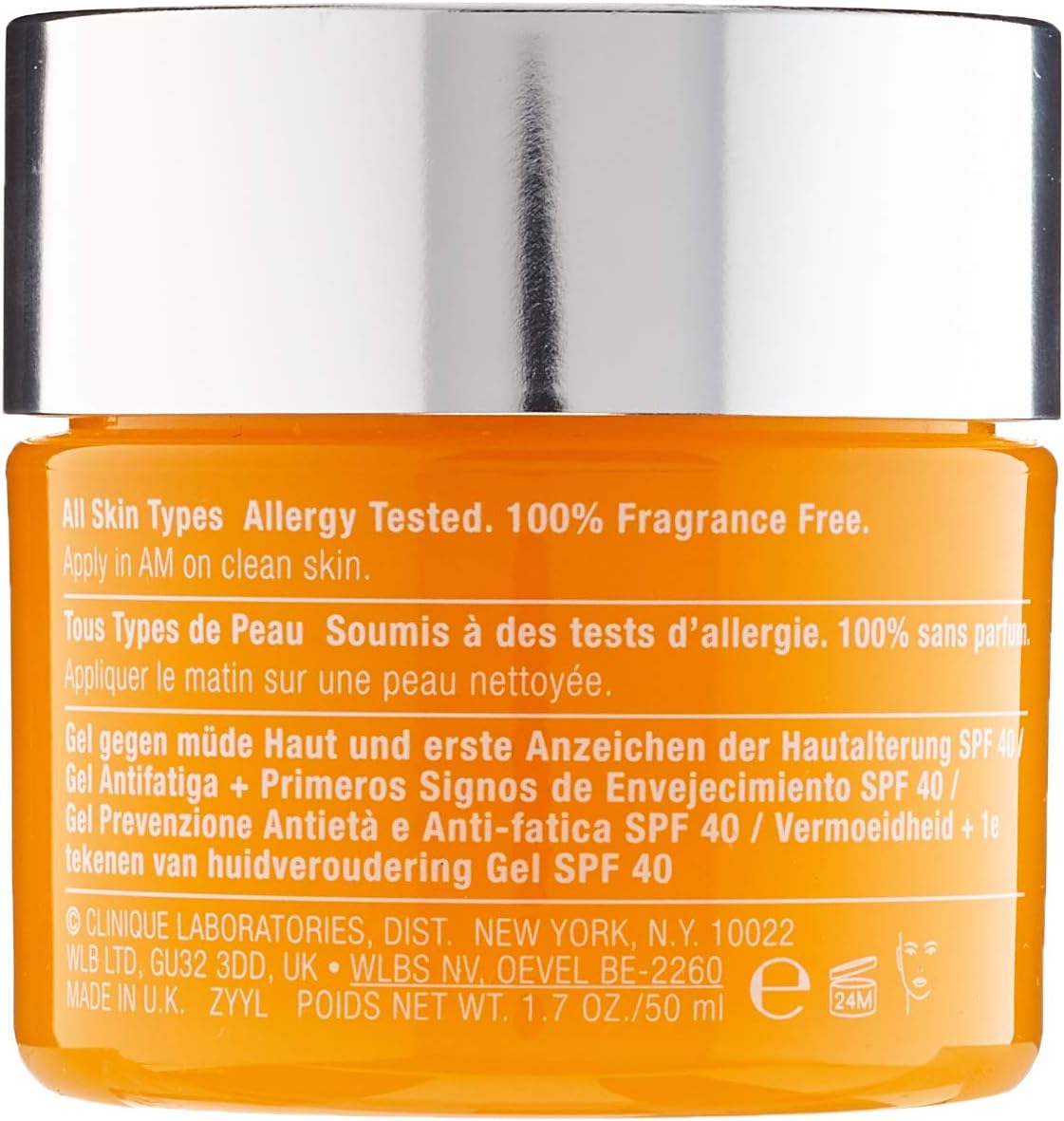 Clinique Superdefense SPF 40 Fatigue + 1st Signs Of Age Multi Correcting Gel, Clear, 50 ml (Pack of 1) - Image 4