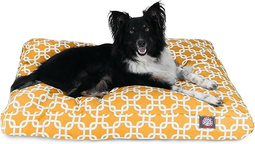 Miniatura 41 de Majestic Pet Products - Cama rectangular extragrande para perros y mascotas, para interiores y exteriores, con funda extraíble y lavable Negro