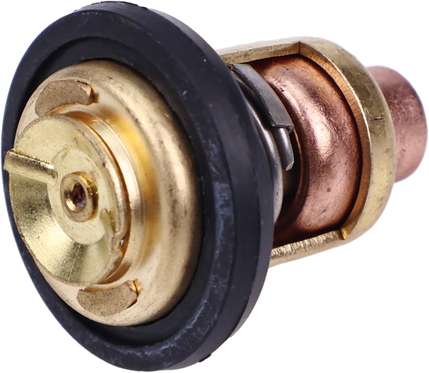 AIVWUMOT Thermostat with Gasket 5-235 HP 434841 5005440 Compatible with Johnson Evinrude Mercury Mariner Outboard 75692 18-3672 378065 143F 75692Q2 393659 75692T 833072003 508626 0378065