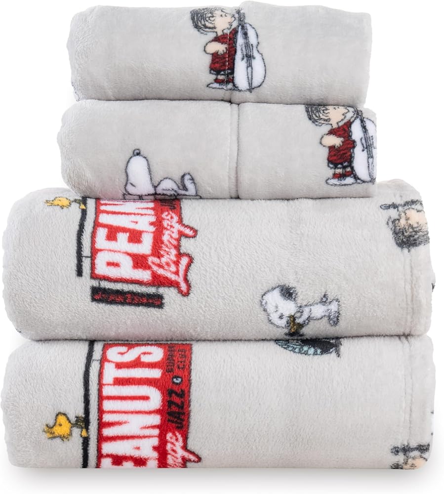 Berkshire Peanuts Velvetloft Plush Sheets