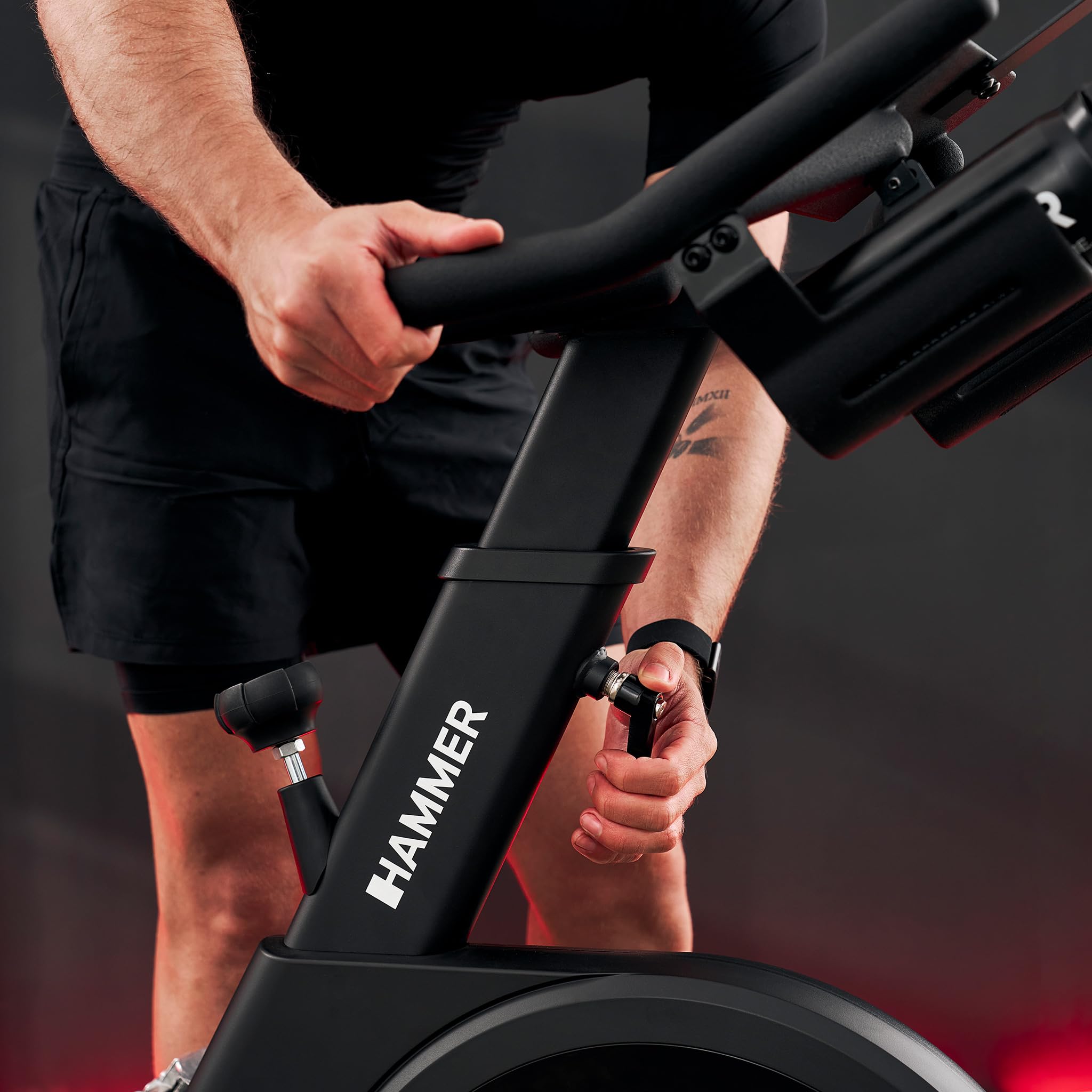 HAMMER Speedbike Speed Race, Indoor Cycle, 16 kg Schwungmasse, Kinomap & BitGym