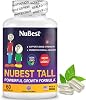 NuBest Tall New Look for Age 5+ Supports Bone Growth, Brain Growth, Immunity for Kids & Teens - 60 Count