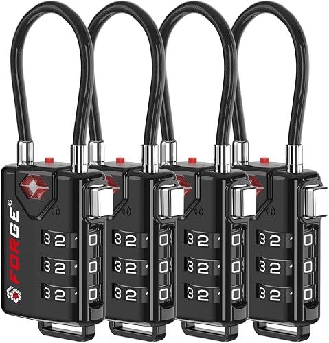 Forge TSA-Approved Luggage Locks