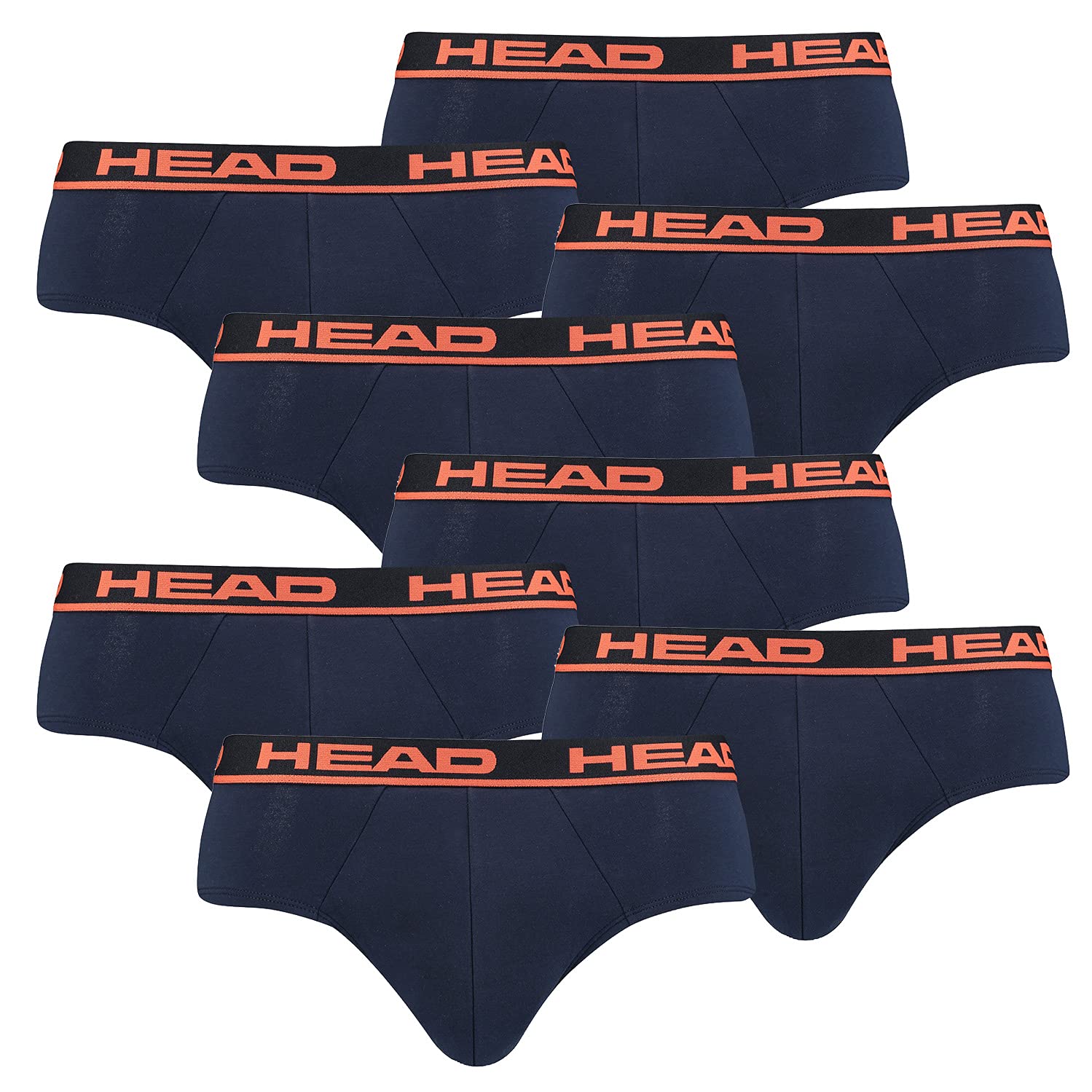 HEAD Herren Basic Brief Pant Slip Unterwäsche Unterhose 6 er Pack