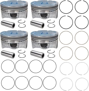 G4NA 4PCS Engine Pistons Kit STD For Hyundai Elantre Tucson Kia Soul 2.0L US