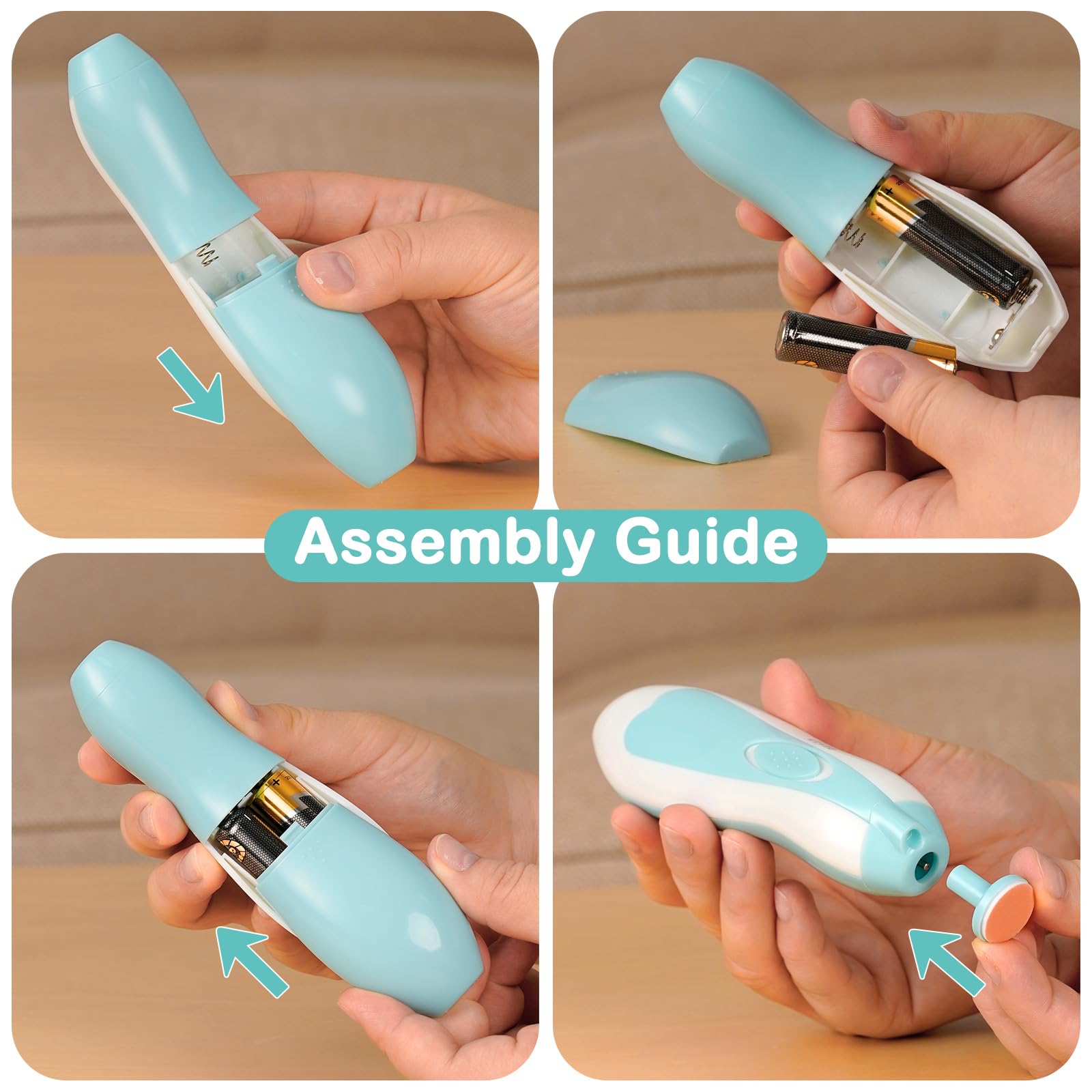 BumbleBee Baby Nail Trimmer, Upgraded Electric Baby Nail Clipper, Baby Nail File with LED Light for Newborn Toddler & Kids Toes and Fingernails - Care, Polish & Trim 3