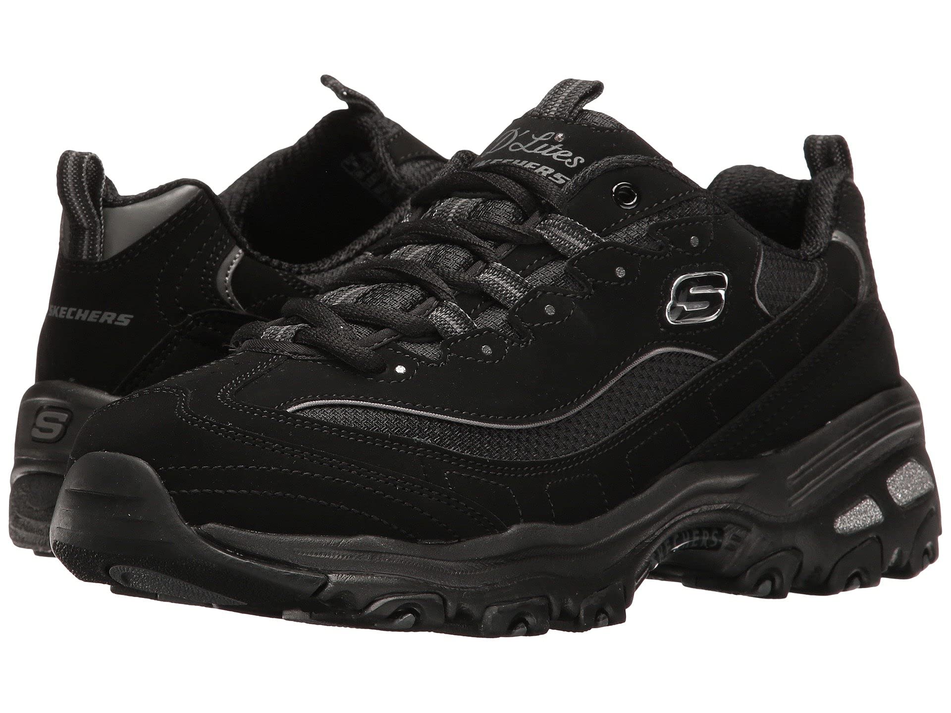 未使用✜WEGO/SKECHERS DLITES BIGGEST FAN Skechers D'Lites Biggest Fan Memory Foam Women's Sneakers